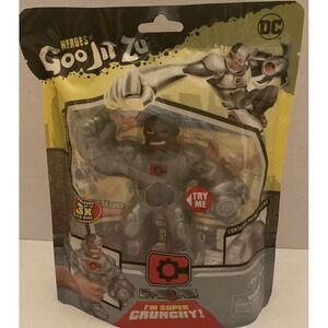Heroes of Goo Jit Zu CYBORG Action Figure‎ Hero Pack Super Crunchy